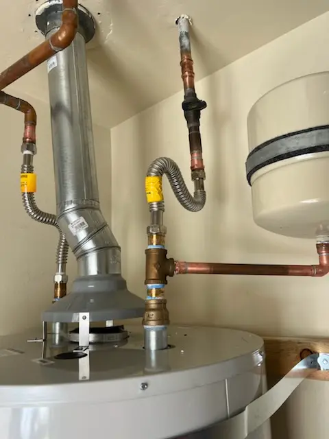 Water heater installation and plumbing repair in Frankenmuth